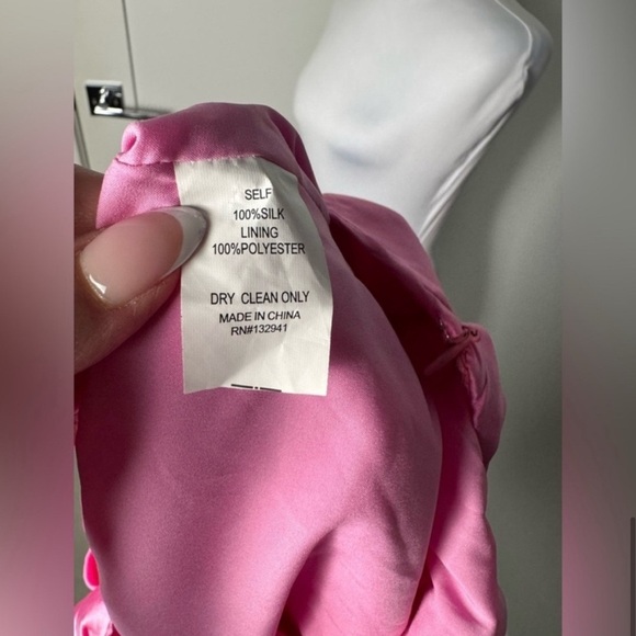 Amanda Uprichard Nicoletta Dress in Macaroon - Picture 11 of 12